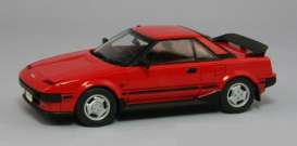 Toyota  - MR2 1984 red - 1:43 - Ebbro - 44403 - ebb44403 | Toms Modelautos