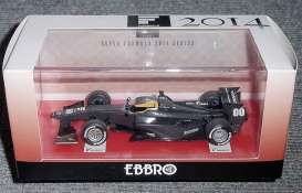 Toyota  - MSJ SF14 2013 black - 1:43 - Ebbro - 45112 - ebb45112 | Toms Modelautos