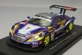 Lexus  - SC430 2011 purple/yellow - 1:43 - Ebbro - 44551 - ebb44551 | Toms Modelautos