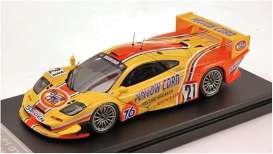 McLaren  - 2001 yellow/orange - 1:43 - Ebbro - 44672 - ebb44672 | Toms Modelautos