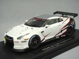 Nissan  - GT-R 2009 white - 1:43 - Ebbro - 44170 - ebb44170 | Toms Modelautos