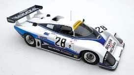 Nissan  - Silvia Turbo 1985 blue/white - 1:43 - Ebbro - 44506 - ebb44506 | Toms Modelautos