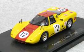 Daihatsu  - P5 1968 yellow/red - 1:43 - Ebbro - 44378 - ebb44378 | Toms Modelautos