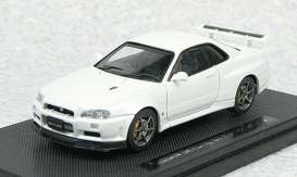 Nissan  - Skyline R34 white - 1:43 - Ebbro - 44149 - ebb44149 | Toms Modelautos