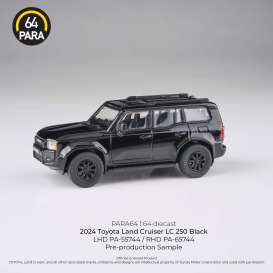 Toyota  - Land Cruiser 2024 black - 1:64 - Para64 - 55744 - pa55744lhd | Toms Modelautos