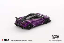 McLaren  - 720S 2020 purple - 1:64 - Mini GT - 00841-L - MGT00841lhd | Toms Modelautos