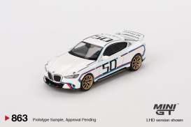 BMW  - M4 (G82) 2023 white - 1:64 - Mini GT - 00863-R - MGT00863rhd | Toms Modelautos