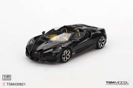 Bugatti  - W16 2024 black - 1:43 - TrueScale - TSM430821 - TSM430821 | Toms Modelautos