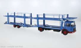 MAN  - Autotransporter 1970 blue - 1:43 - IXO Models - TTRX034 - ixTTRX034 | Toms Modelautos