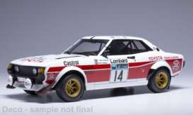 Toyota  - Celica 2000 GT 1977 white/red - 1:18 - IXO Models - RMC189B - ixRMC189B | Toms Modelautos