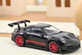 Porsche  - 911 GT3 RS 2022 black/red - 1:43 - Norev - 750062 - nor750062 | Toms Modelautos