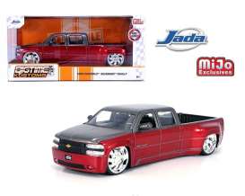 Chevrolet  - Silverado 1999 red - 1:24 - Jada Toys - 35590 - jada35590 | Toms Modelautos