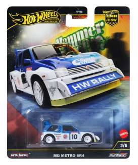 MG  - Metro 6R4 white/blue - 1:64 - Hotwheels - HRW09 - hwmvHRW09 | Toms Modelautos