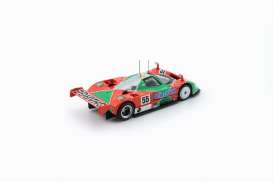 Mazda  - 787B green/red - 1:64 - BM Creations - 64B0436 - BM64B0436 | Toms Modelautos