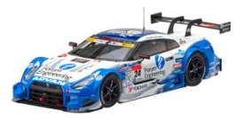 Nissan  - 2016 blue/white - 1:43 - Ebbro - 45400 - ebb45400 | Toms Modelautos