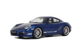 Porsche  - Cayman R 2012 blue - 1:18 - GT Spirit - GT901 - GT901 | Toms Modelautos