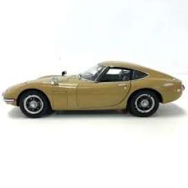 Toyota  - 2000GT gold - 1:24 - Ebbro - 24006 - ebb24006 | Toms Modelautos