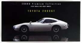 Toyota  - 2000GT silver - 1:24 - Ebbro - 24032 - ebb24032 | Toms Modelautos