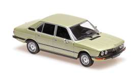 BMW  - 520 1972 green - 1:43 - Maxichamps - 940023005 - mc940023005 | Toms Modelautos