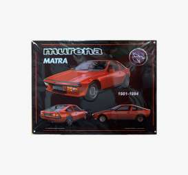 Tac Signs 3D Matra - Murena red/black - Tac Signs - IS19654 - tac3D19654RA | Toms Modelautos