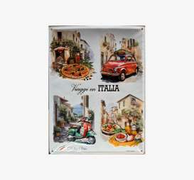 Tac Signs 3D Fiat - Italy white/various - Tac Signs - IS19671 - tac3D19671RA | Toms Modelautos