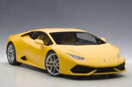 Lamborghini  - Huracan LP610-4 matt yellow - 1:12 - AutoArt - 12097 - autoart12097 | Toms Modelautos