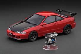 Honda  - Integra DC2 Type R red - 1:18 - Ignition - IG3057 - IG3057 | Toms Modelautos