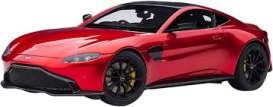 Aston Martin  - Vantage 2019 red - 1:18 - AutoArt - 70277 - autoart70277 | Toms Modelautos