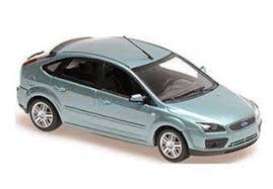 Ford  - Focus 2004 light blue - 1:43 - Maxichamps - 940084000 - mc940084000 | Toms Modelautos