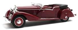 Bentley  - 4.25 L Vanden PlasTourer 1938 maroon/black - 1:18 - Cult Models - CML116-3 - CML116-3 | Tom's Modelauto's