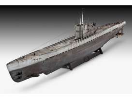 Boats  - German Submarine Type IX C(U50  - 1:72 - Revell - Germany - 05180 - revell05180 | Toms Modelautos