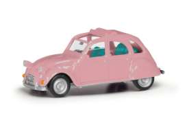 Citroen  - Faltdach roze - 1:87 - Herpa - H020824-008 - herpa020824-008 | Toms Modelautos