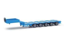 Trailer  - Goldhofer blue - 1:87 - Herpa - 076388-011 - herpa076388-011 | Toms Modelautos