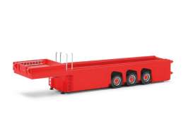 Trailer  - red - 1:87 - Herpa - 076418-004 - herpa076418-004 | Toms Modelautos