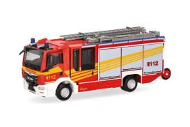 MAN  - TGM CC red/yellow - 1:87 - Herpa - H097086 - herpa097086 | Toms Modelautos