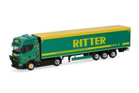 Scania  - CS 20 green/yellow - 1:87 - Herpa - 318921 - herpa318921 | Toms Modelautos