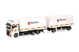 MAN  - TGX GX white/red - 1:87 - Herpa - 318945 - herpa318945 | Toms Modelautos