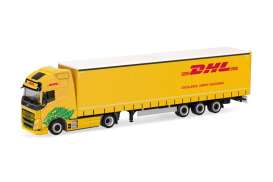 Volvo  - FH GL XL yellow/red - 1:87 - Herpa - 318952 - herpa318952 | Toms Modelautos