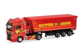 MAN  - TGX GX red/yellow - 1:87 - Herpa - 319065 - herpa319065 | Toms Modelautos