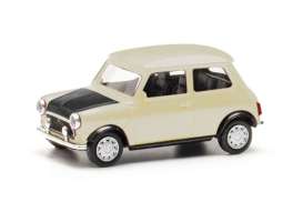 Mini Cooper - Mayfair white - 1:87 - Herpa - H421140-002 - herpa421140-002 | Toms Modelautos