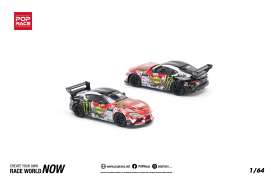 Toyota  - GR Supra 2024 various - 1:64 - Pop Race Limited - PR640180 - PR640180 | Toms Modelautos