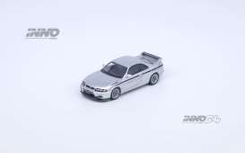 Nissan  - GR-R (R33)  silver - 1:64 - Inno Models - IN64-R33-MINES-S - IN64-R33-MINES-S | Toms Modelautos