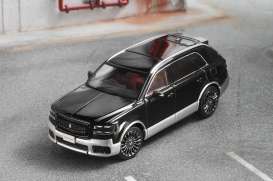 Toyota  - Century black/silver - 1:64 - Tiny Toys - KS-050-460 - tinyKS-050-460 | Toms Modelautos