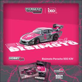 Porsche  - 935 K3V grey/pink - 1:64 - Tarmac - T64-079-K3V - TC-T64-079-K3V | Toms Modelautos