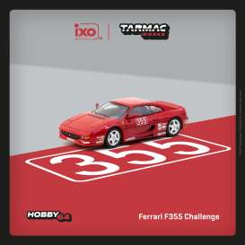 Ferrari  - F355 red - 1:64 - Tarmac - T64-083-PRE - TC-T64-083-PRE | Toms Modelautos