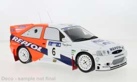 Ford  - Escort 1997 white/blue/orange - 1:18 - IXO Models - RMC172B - ixRMC172B | Toms Modelautos