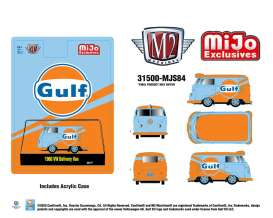 Volkswagen  - Delivery 1960 blue/orange - 1:64 - M2 Machines - 31500-MJS84 - M2-31500MJS84 | Toms Modelautos