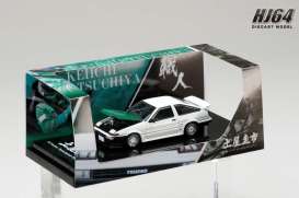 Toyota  - Sprinter white/green - 1:64 - Hobby Japan - HJ646052BDK - HJ646052BDK | Toms Modelautos