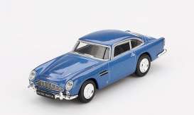 Aston Martin  - DB5 1965 blue - 1:64 - Mini GT - 00954-R - MGT00954Rhd | Toms Modelautos