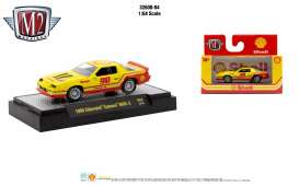 Chevrolet  - Camaro 1990 yellow/red - 1:64 - M2 Machines - 32600R84-1990 - M2-32600R84-1990 | Toms Modelautos